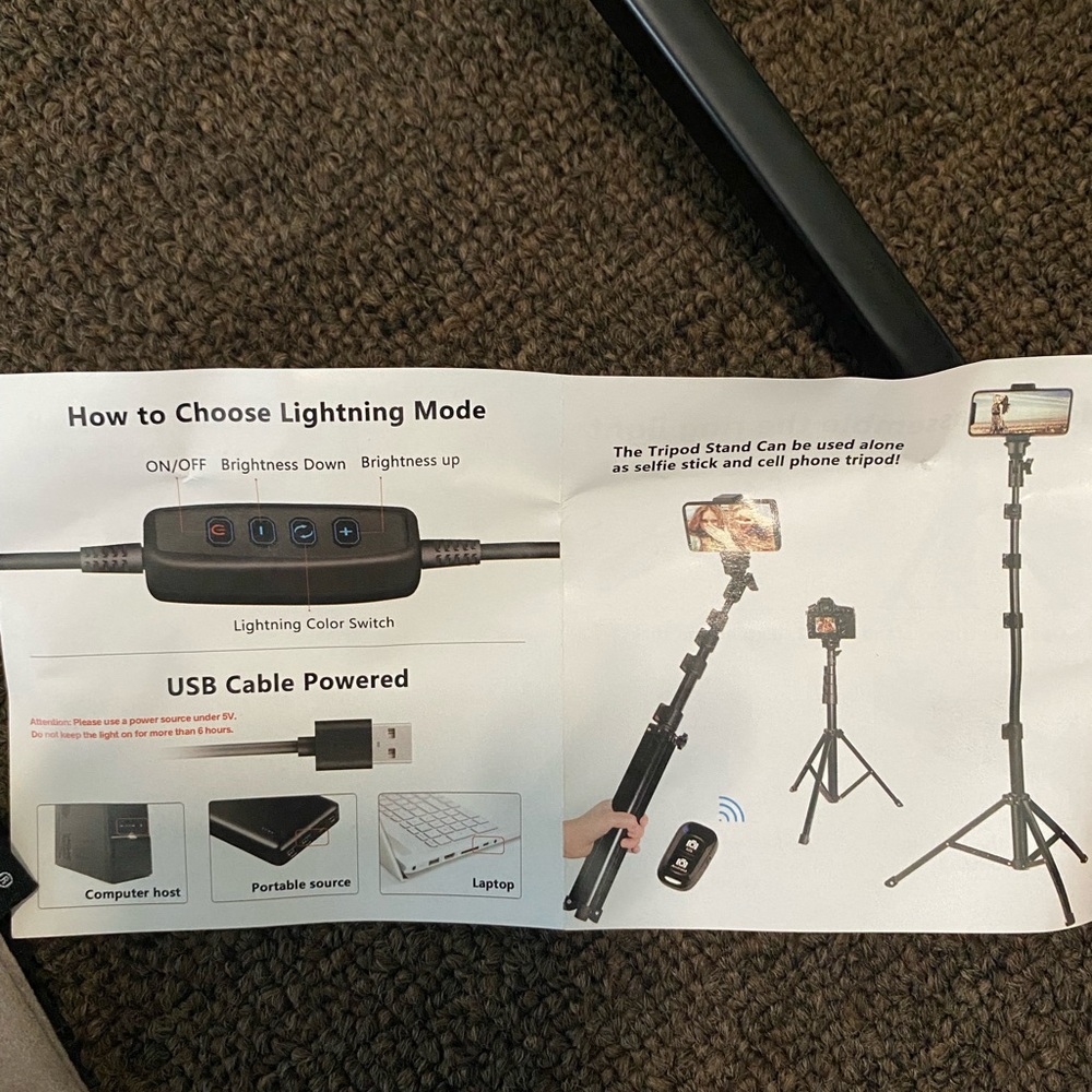 Ring light stand - Picture 5 of 5